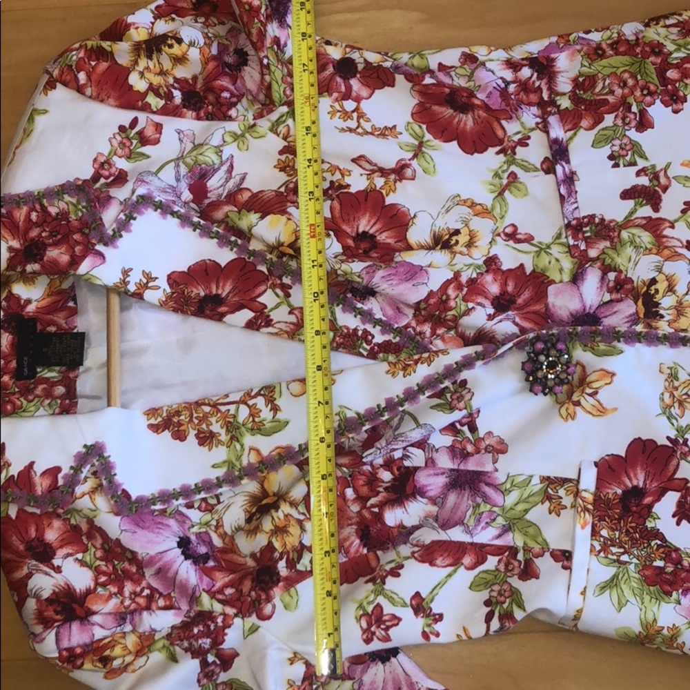 Grace Elements Floral Blazer - Picture 3 of 5